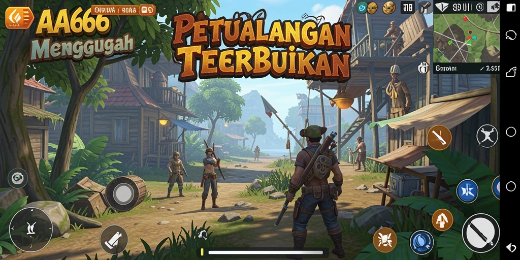 Screenshot gameplay AA666 yang memukau dan penuh petualangan.