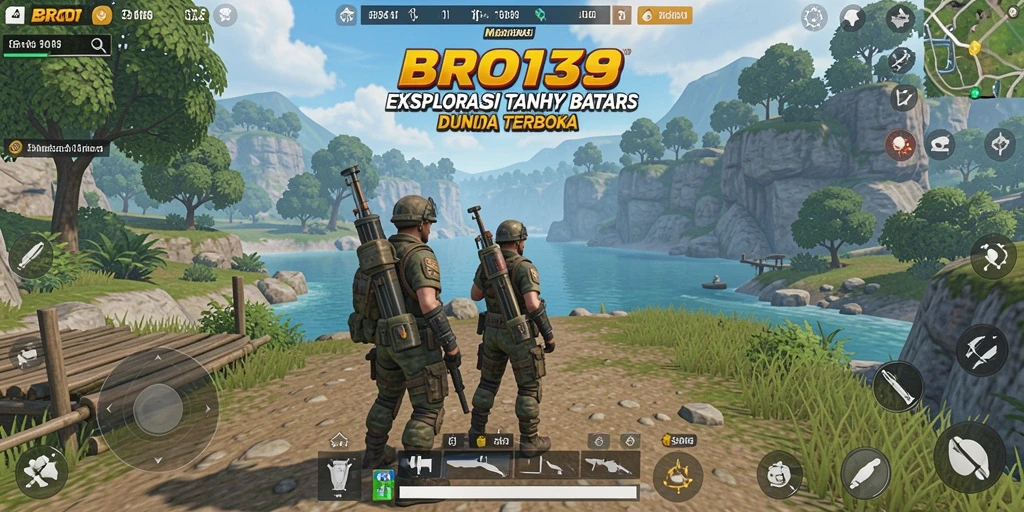 Tampilan gameplay BRO138 yang memukau dengan grafis dunia terbuka.