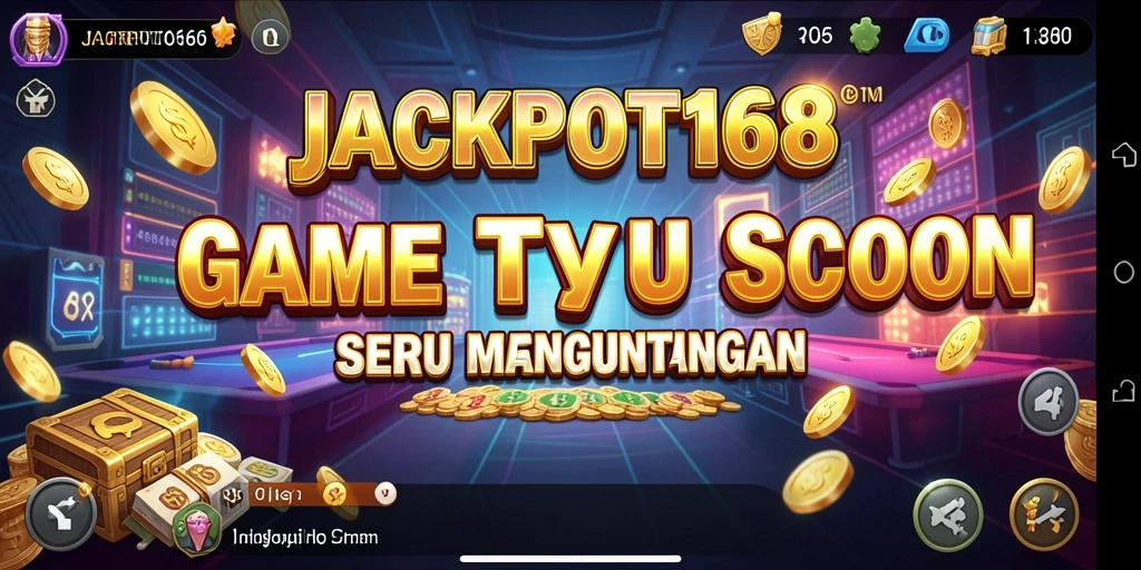 Tampilan gameplay <strong>JACKPOT168</strong> yang menarik dan penuh strategi.