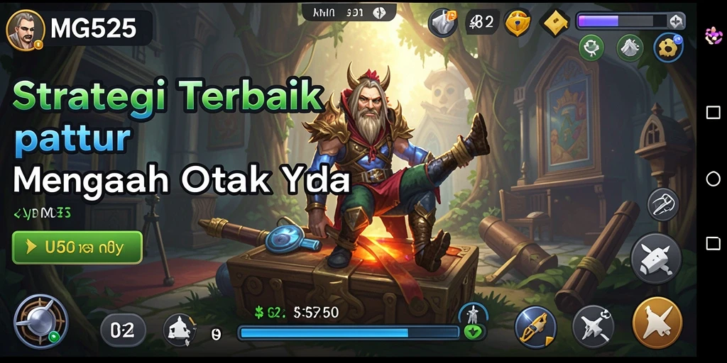 Tampilan menarik gameplay MG525 yang penuh strategi.